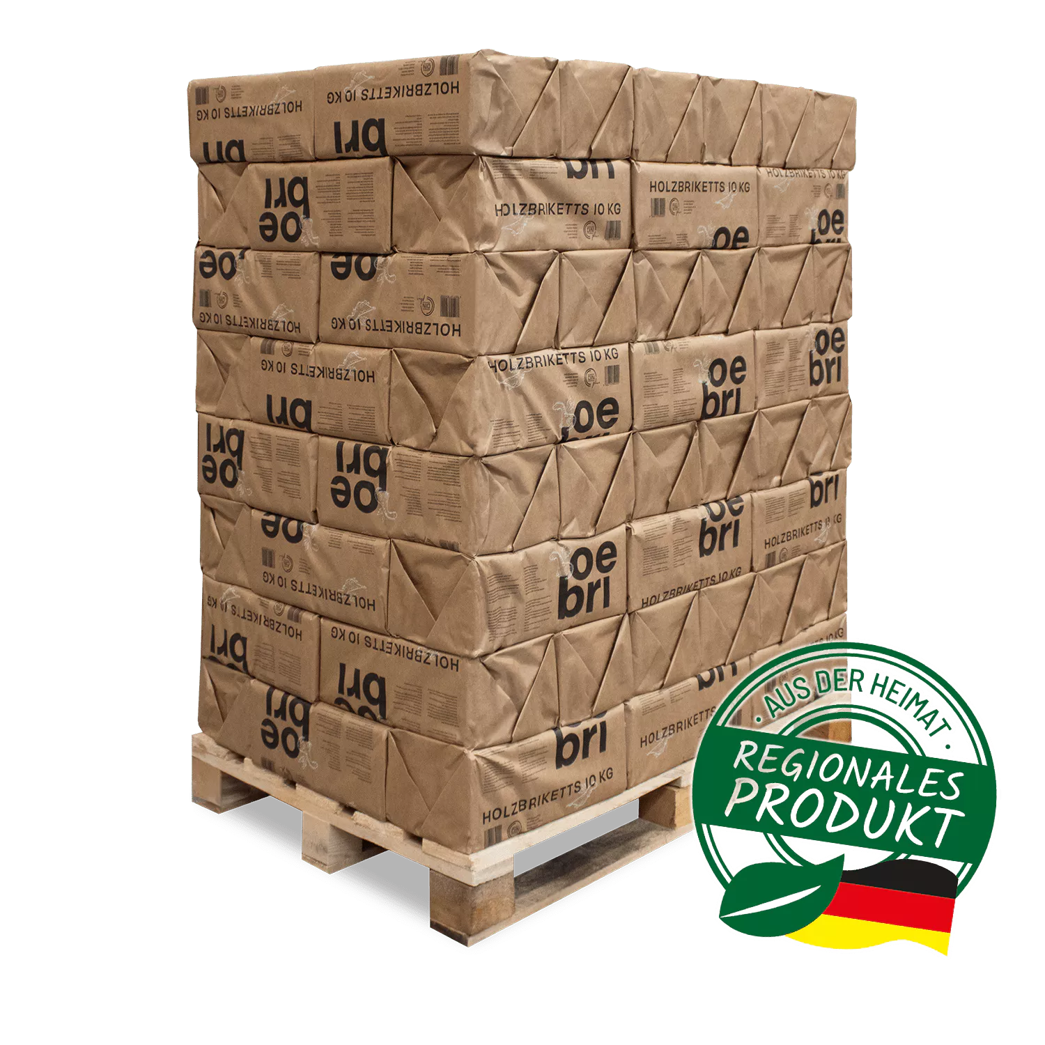 Oebri Ruf Premium Briketts 96 x 10 kg