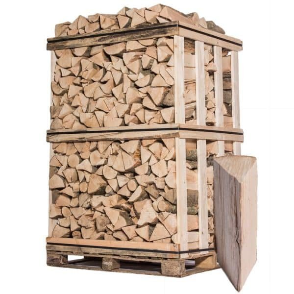 product-2181-1.jpg Palette Kaminholz 2 m³ – Mischung Esche, Buche & Hainbuche – Holzscheite 33-35 cm – 3 Ster – Image 1